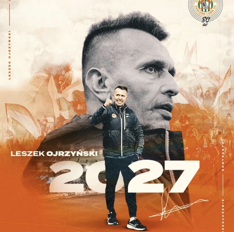 Leszek Ojrzyński przedłużył kontrakt z Zagłębiem Lubin!
