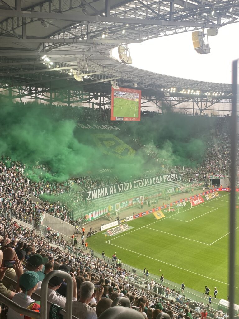 Piknik na zakończenie sezonu. Relacja z meczu Śląsk Wrocław vs Pogoń Grodzisk Mazowiecki