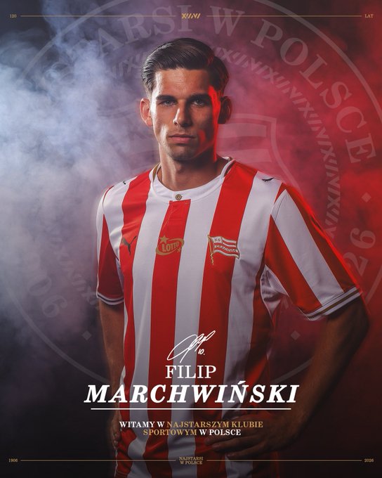 Wychowanek Lecha wraca do Polski – Filip Marchwiński w Cracovii